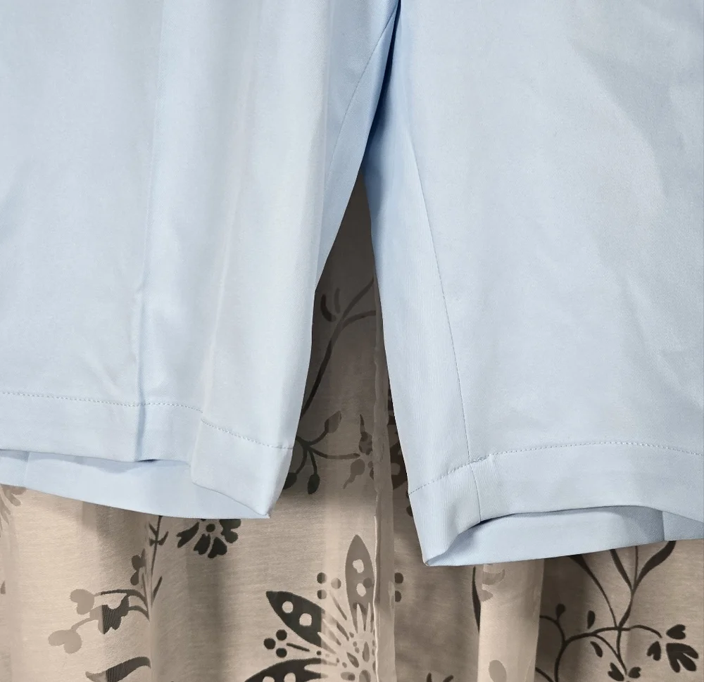 Walter Hagen Golf Shorts Perfect 11 Light‎ Blue Wrinkle Resist | Sz 30